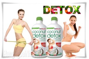 Nước uống Coconut Detox - Loại nước thần giảm cân hiệu quả