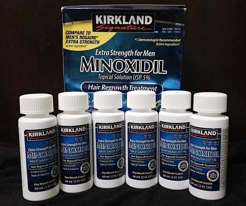 Review thuốc mọc tóc Minoxidil 5% Kirkland của Mỹ-1