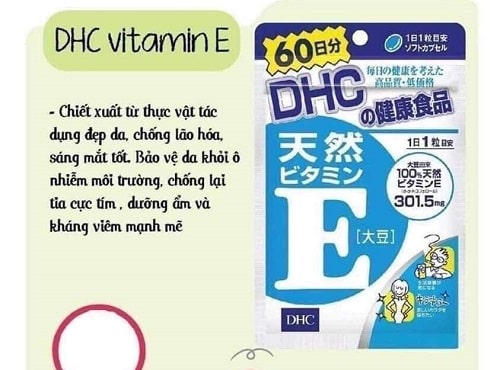 Viên uống vitamin E DHC có tốt không-1