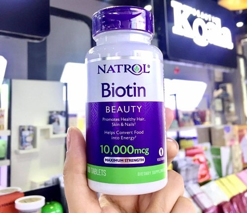 Review thuốc mọc tóc Natrol Biotin 10000mcg của Mỹ-2