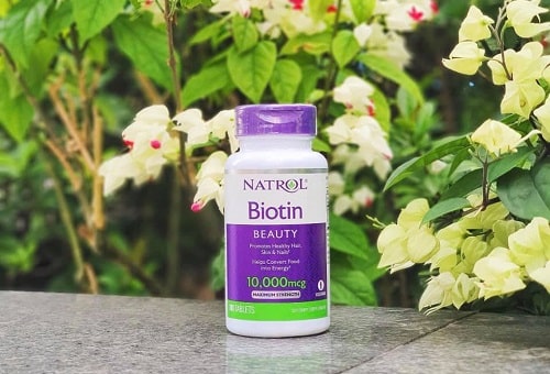 Review thuốc mọc tóc Natrol Biotin 10000mcg của Mỹ-3
