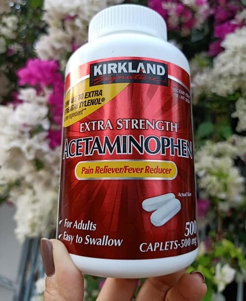Kirkland Extra Strength Acetaminophen là thuốc gì-2