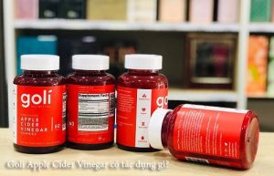 Kẹo dẻo Goli Apple Cider Vinegar có tác dụng gì?-1