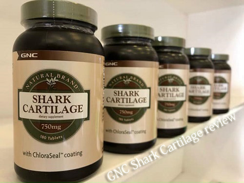 Sụn vi cá mập GNC Shark Cartilage review-1
