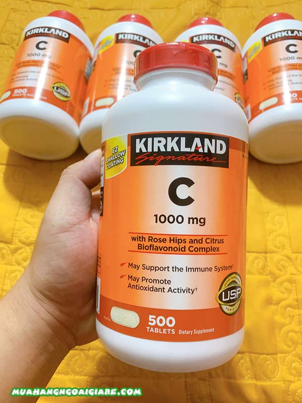 Thông tin sản phẩm kirkland chewable vitamin c 500mg: