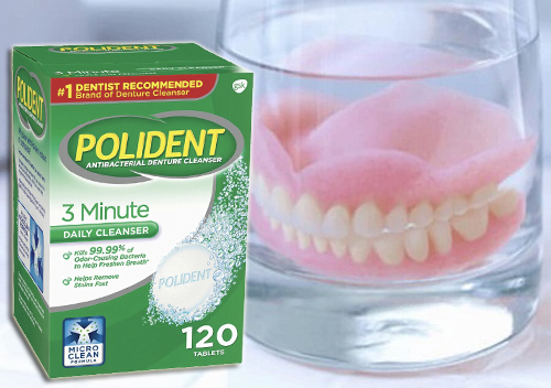 Viên sủi vệ sinh răng giả Polident review-4