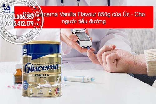 Lợi ích của sữa Glucerna Vanilla Úc 850g