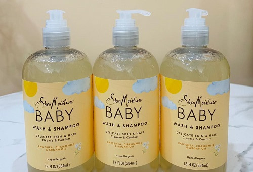 Tắm gội Shea Moisture Baby Wash And Shampoo review-6