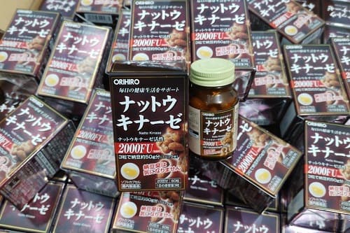Viên uống Orihiro Nattokinase 2000FU thật giả cách phân biệt?-1