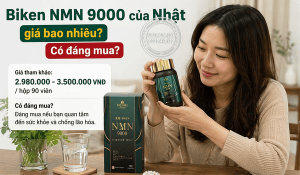 Biken NMN 9000 của Nhật giá bao nhiêu? Có đáng mua?