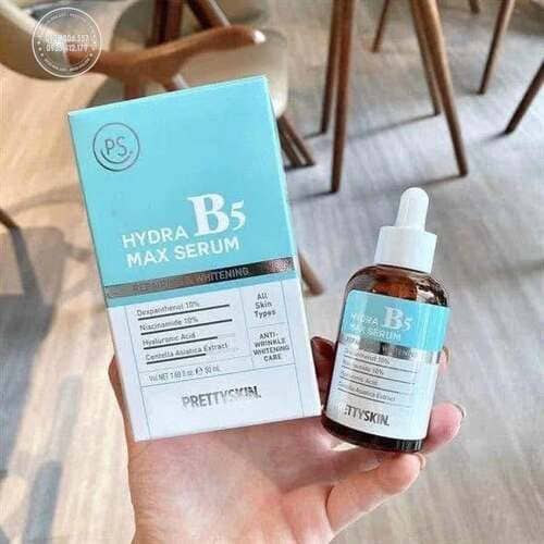 Thành phần nổi bật trong Pretty Skin Hydra Max Serum B5