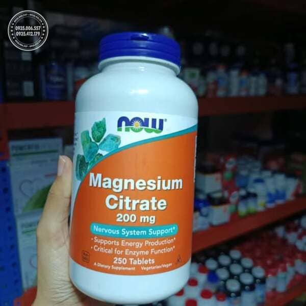 Now Magnesium Citrate là gì?