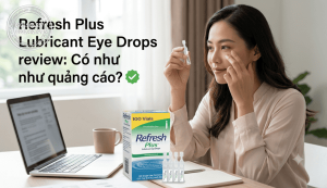 Refresh Plus Lubricant Eye Drops review: Có như quảng cáo?