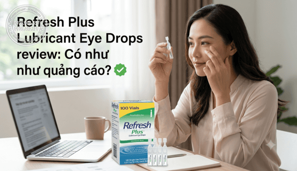 Refresh Plus Lubricant Eye Drops review: Có như quảng cáo?