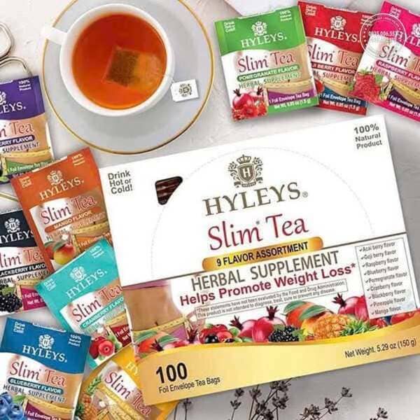 Trà giảm cân Hyleys Slim Tea Mỹ giá bao nhiêu?