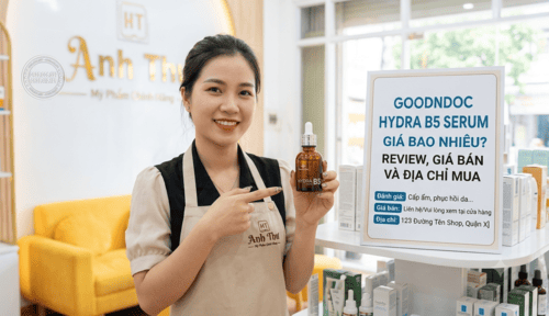 GoodnDoc Hydra B5 Serum giá bao nhiêu? Review, giá bán và địa chỉ mua
